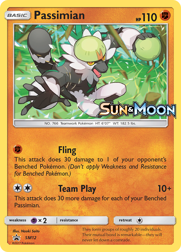 Passimian (SM12) [Sun & Moon: Black Star Promos] | L.A. Mood Comics and Games