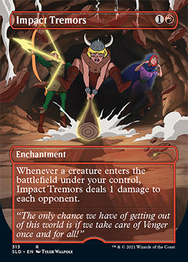 Impact Tremors (Borderless) [Secret Lair Drop Series] | L.A. Mood Comics and Games