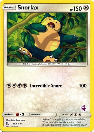 Snorlax (50/68) (Mewtwo Deck) [Battle Academy 2020] | L.A. Mood Comics and Games