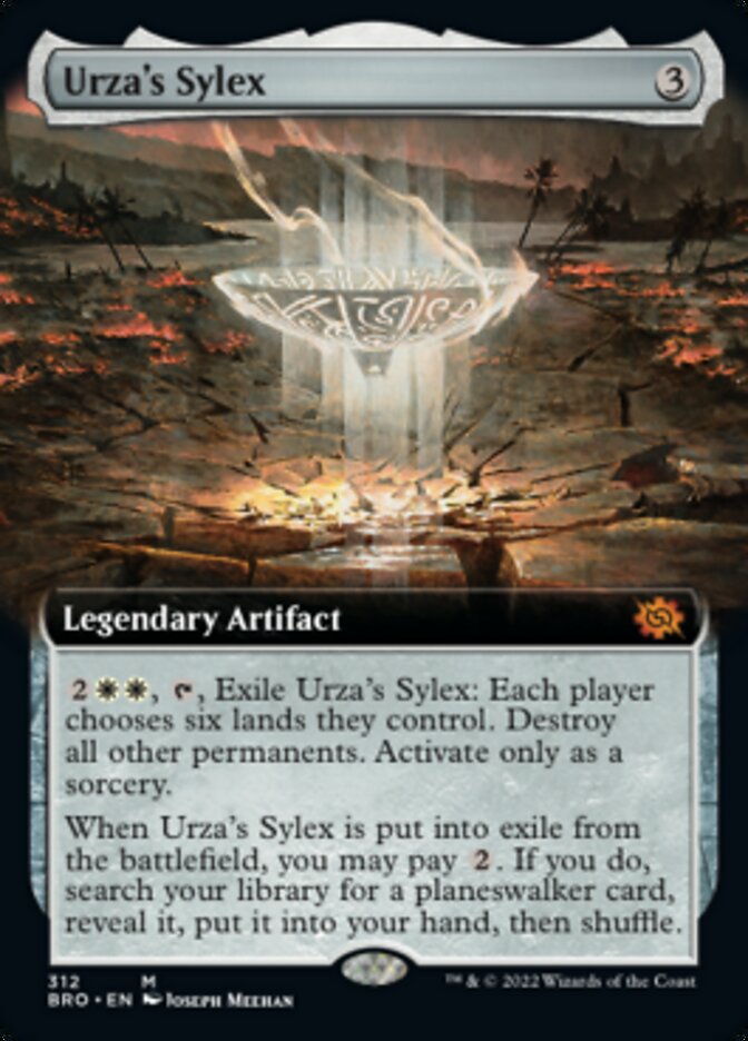 Urza's Sylex (Extended Art) [The Brothers' War] | L.A. Mood Comics and Games