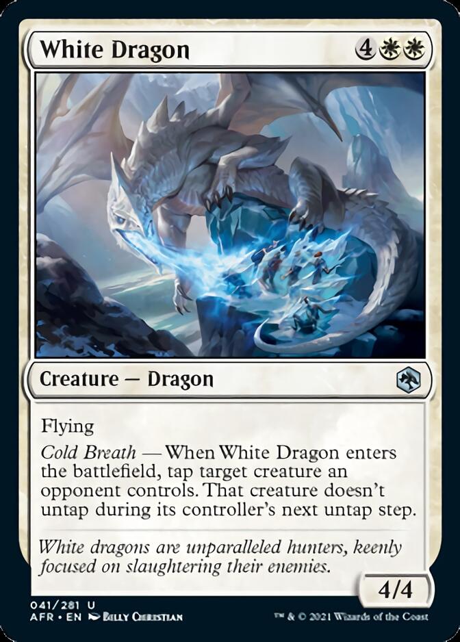 White Dragon [Dungeons & Dragons: Adventures in the Forgotten Realms] | L.A. Mood Comics and Games