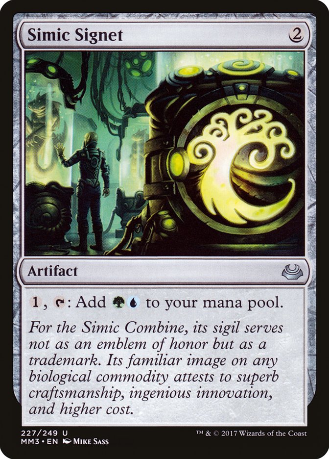 Simic Signet [Modern Masters 2017] | L.A. Mood Comics and Games