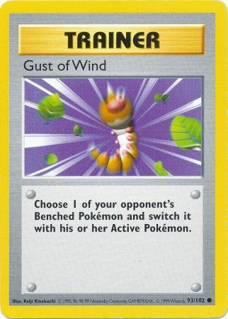 Gust of Wind (93/102) [Base Set Shadowless Unlimited] | L.A. Mood Comics and Games