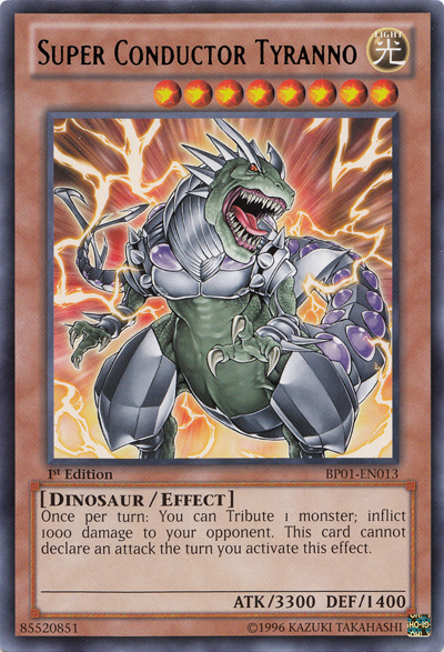 Super Conductor Tyranno [BP01-EN013] Rare | L.A. Mood Comics and Games