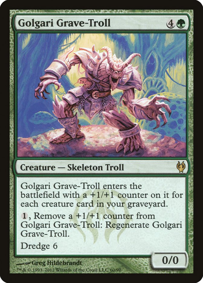 Golgari Grave-Troll [Duel Decks: Izzet vs. Golgari] | L.A. Mood Comics and Games