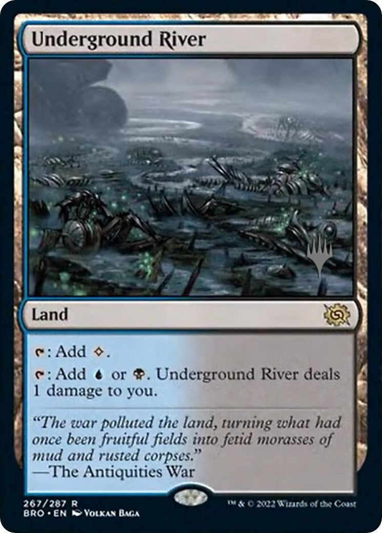 Underground River (Promo Pack) [The Brothers' War Promos] | L.A. Mood Comics and Games