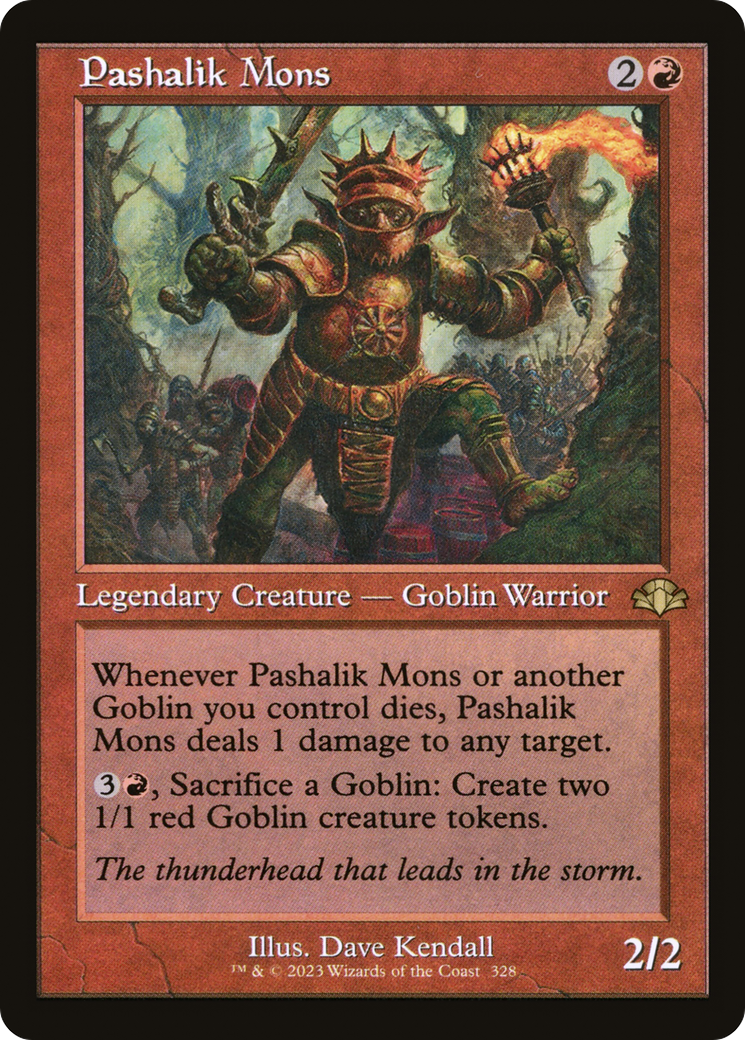Pashalik Mons (Retro) [Dominaria Remastered] | L.A. Mood Comics and Games