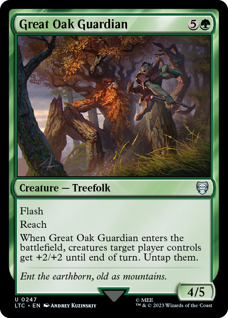 Great Oak Guardian [The Lord of the Rings: Tales of Middle-Earth Commander] | L.A. Mood Comics and Games