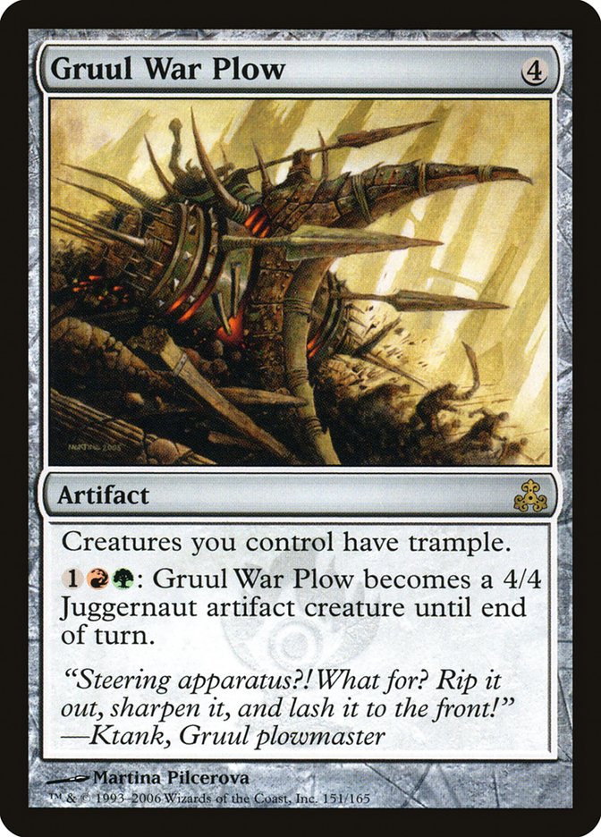 Gruul War Plow [Guildpact] | L.A. Mood Comics and Games