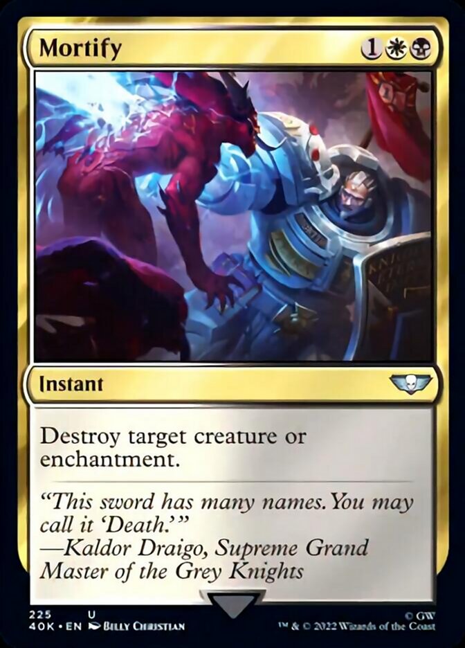 Mortify (Surge Foil) [Warhammer 40,000] | L.A. Mood Comics and Games