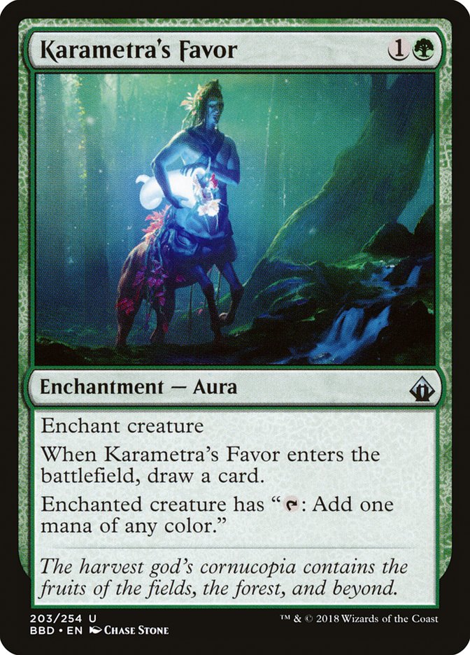 Karametra's Favor [Battlebond] | L.A. Mood Comics and Games