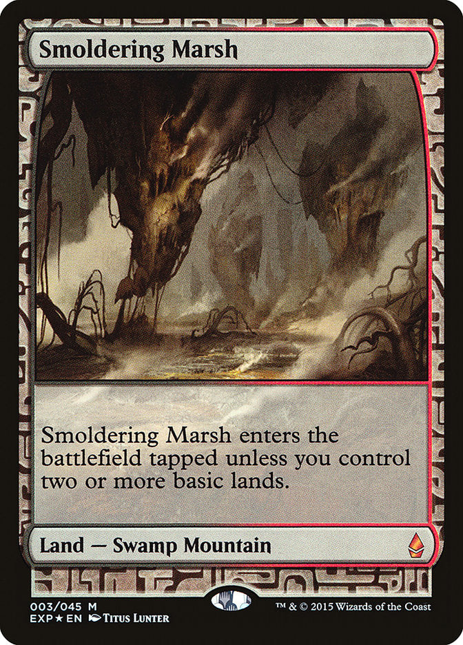 Smoldering Marsh [Zendikar Expeditions] | L.A. Mood Comics and Games