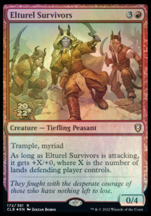 Elturel Survivors [Commander Legends: Battle for Baldur's Gate Prerelease Promos] | L.A. Mood Comics and Games