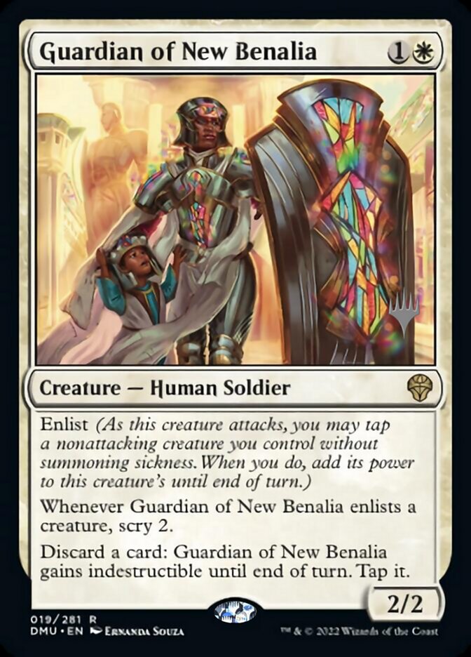 Guardian of New Benalia (Promo Pack) [Dominaria United Promos] | L.A. Mood Comics and Games