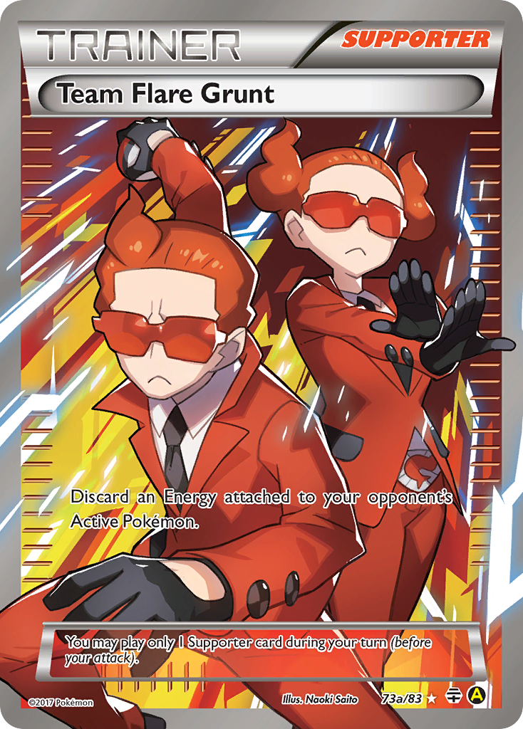 Team Flare Grunt (73a/83) [Alternate Art Promos] | L.A. Mood Comics and Games