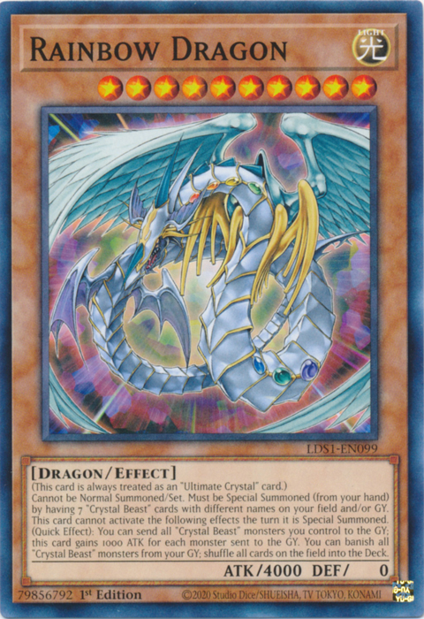 Rainbow Dragon [LDS1-EN099] Common | L.A. Mood Comics and Games