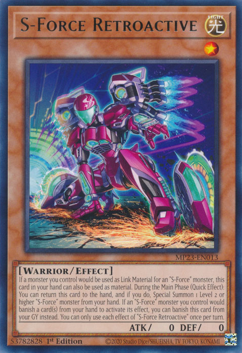 S-Force Retroactive [MP23-EN013] Rare | L.A. Mood Comics and Games