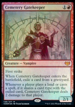 Cemetery Gatekeeper [Innistrad: Crimson Vow Prerelease Promos] | L.A. Mood Comics and Games