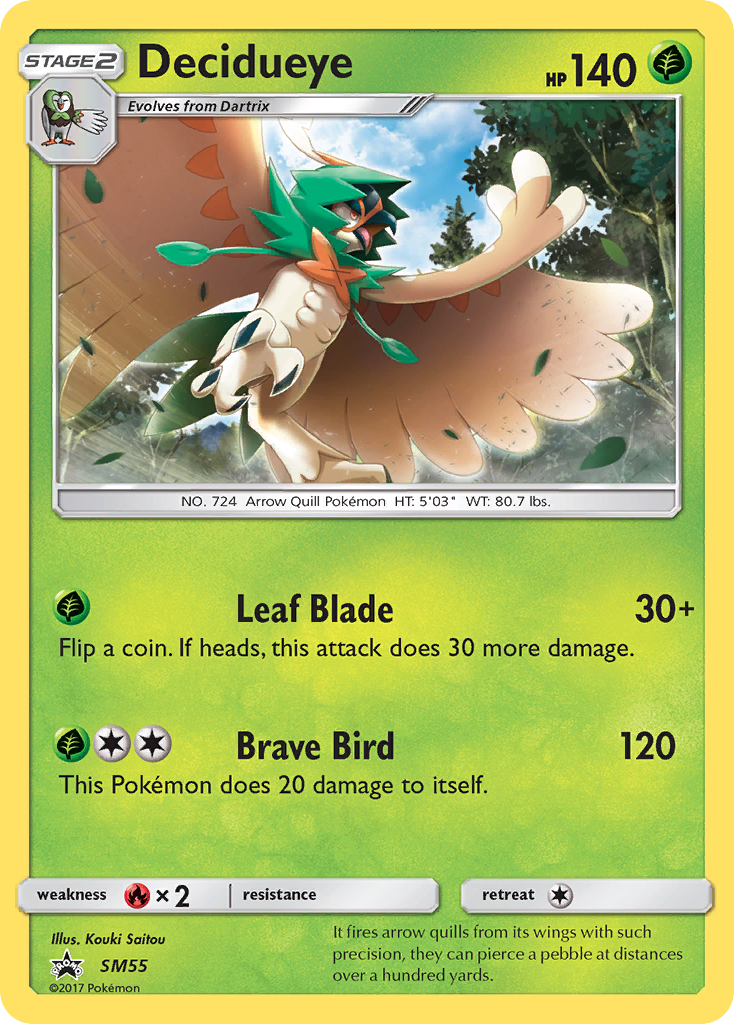 Decidueye (SM55) [Sun & Moon: Black Star Promos] | L.A. Mood Comics and Games