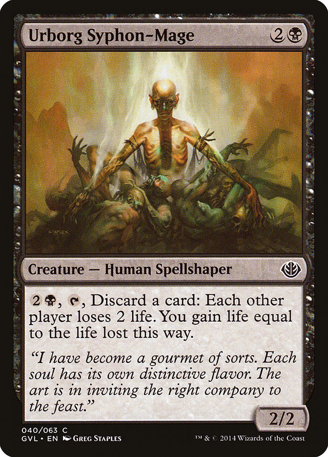 Urborg Syphon-Mage (Garruk vs. Liliana) [Duel Decks Anthology] | L.A. Mood Comics and Games