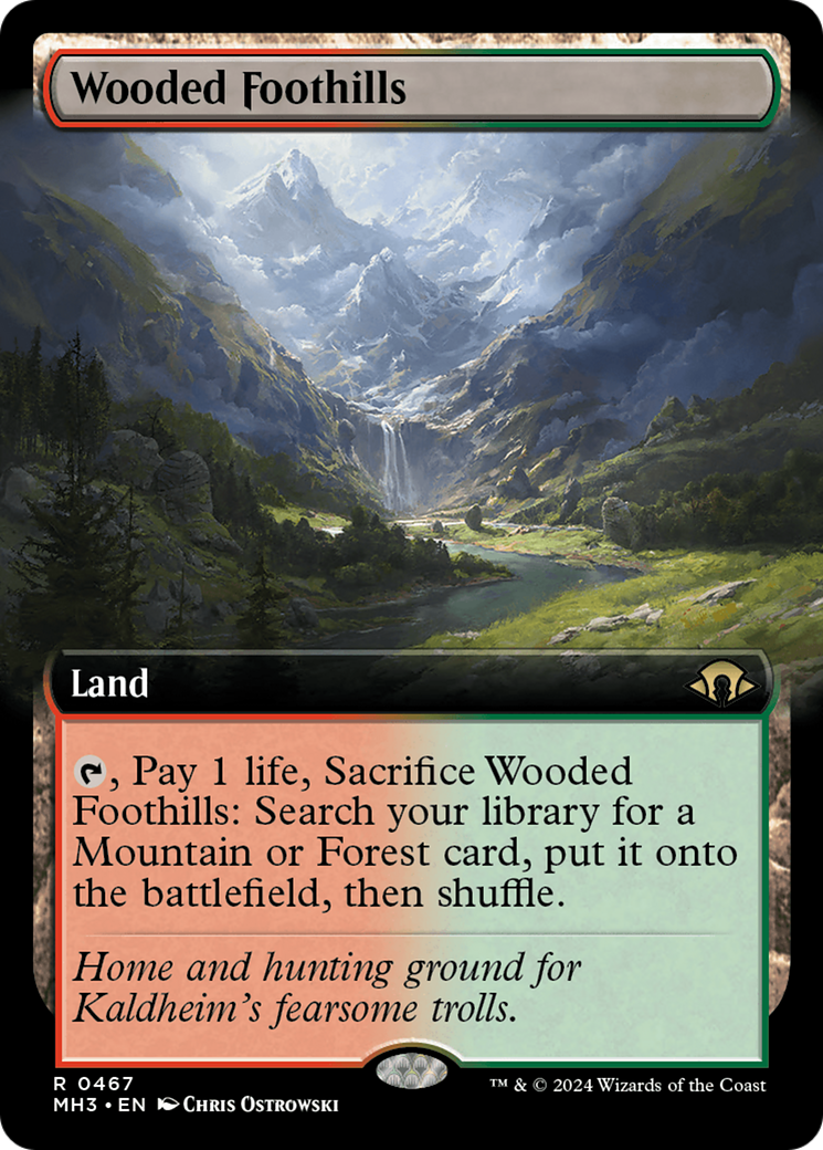 Wooded Foothills (Extended Art) [Modern Horizons 3] | L.A. Mood Comics and Games