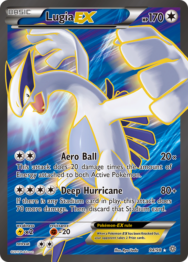 Lugia EX (94/98) [XY: Ancient Origins] | L.A. Mood Comics and Games