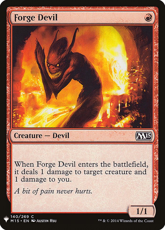Forge Devil [Mystery Booster] | L.A. Mood Comics and Games