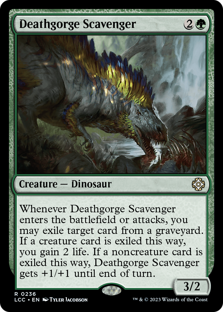 Deathgorge Scavenger [The Lost Caverns of Ixalan Commander] | L.A. Mood Comics and Games