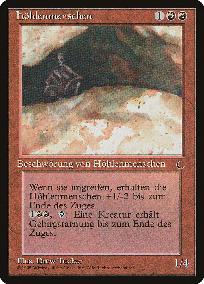 Cave People (German) - "Hohlenmenschen" [Renaissance] | L.A. Mood Comics and Games