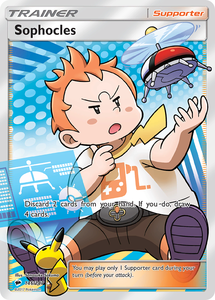 Sophocles (146/147) [Sun & Moon: Burning Shadows] | L.A. Mood Comics and Games