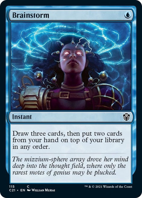 Brainstorm [Commander 2021] | L.A. Mood Comics and Games