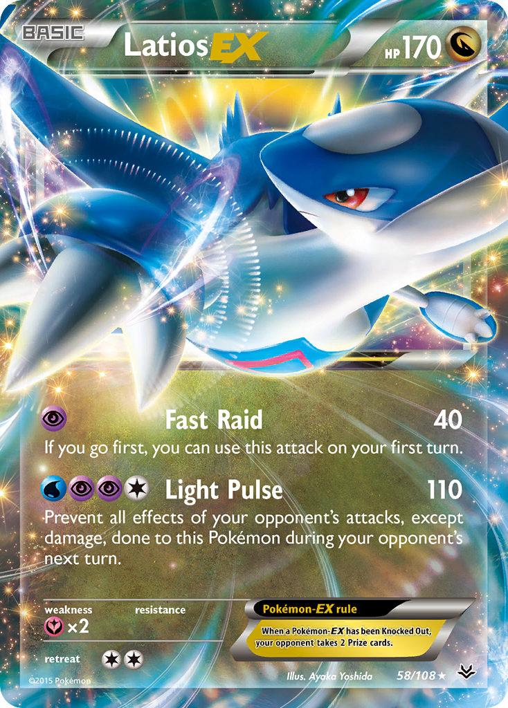 Latios EX (58/108) [XY: Roaring Skies] | L.A. Mood Comics and Games