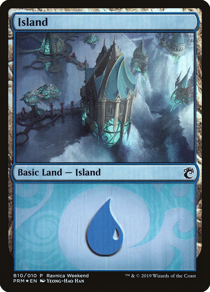 Island (B10) [Ravnica Allegiance Guild Kit] | L.A. Mood Comics and Games