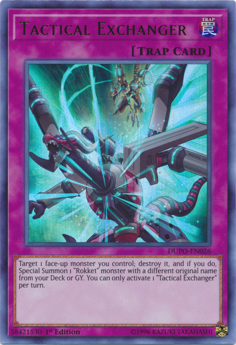 Tactical Exchanger [DUPO-EN026] Ultra Rare | L.A. Mood Comics and Games