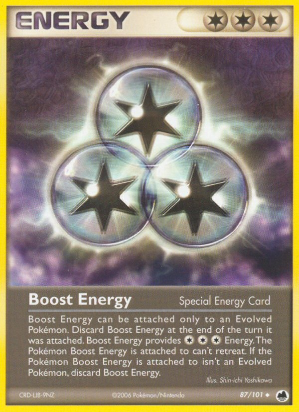 Boost Energy (87/101) [EX: Dragon Frontiers] | L.A. Mood Comics and Games