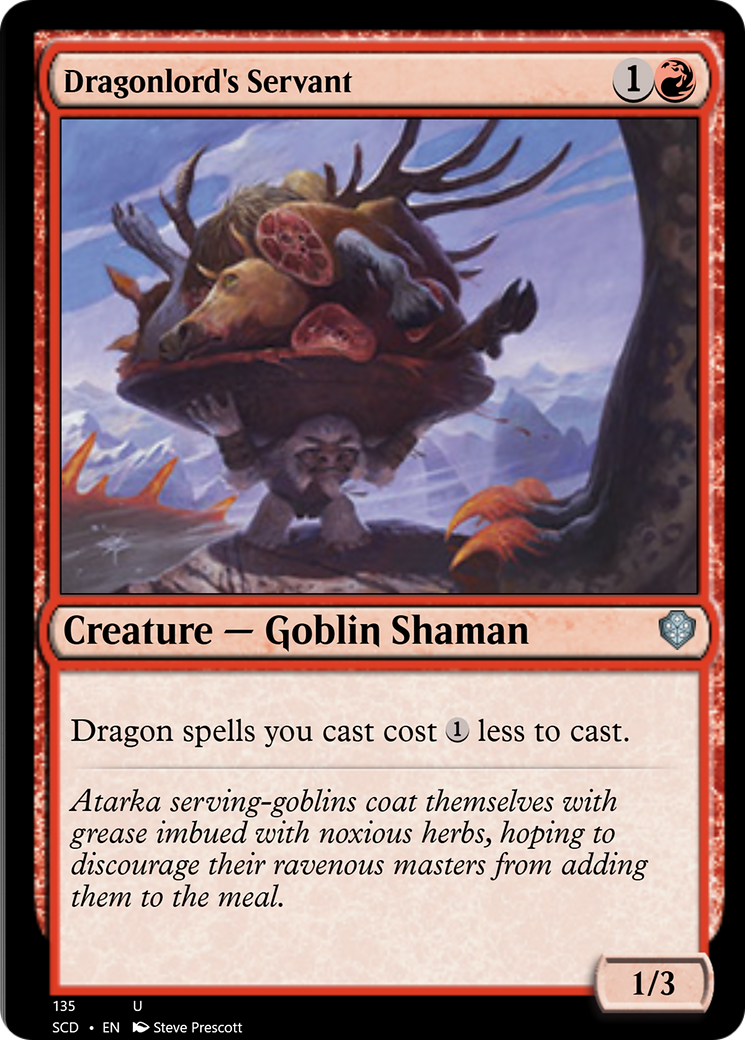Dragonlord's Servant [Starter Commander Decks] | L.A. Mood Comics and Games
