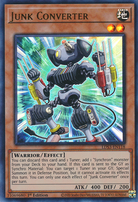 Junk Converter [LDS3-EN118] Ultra Rare | L.A. Mood Comics and Games