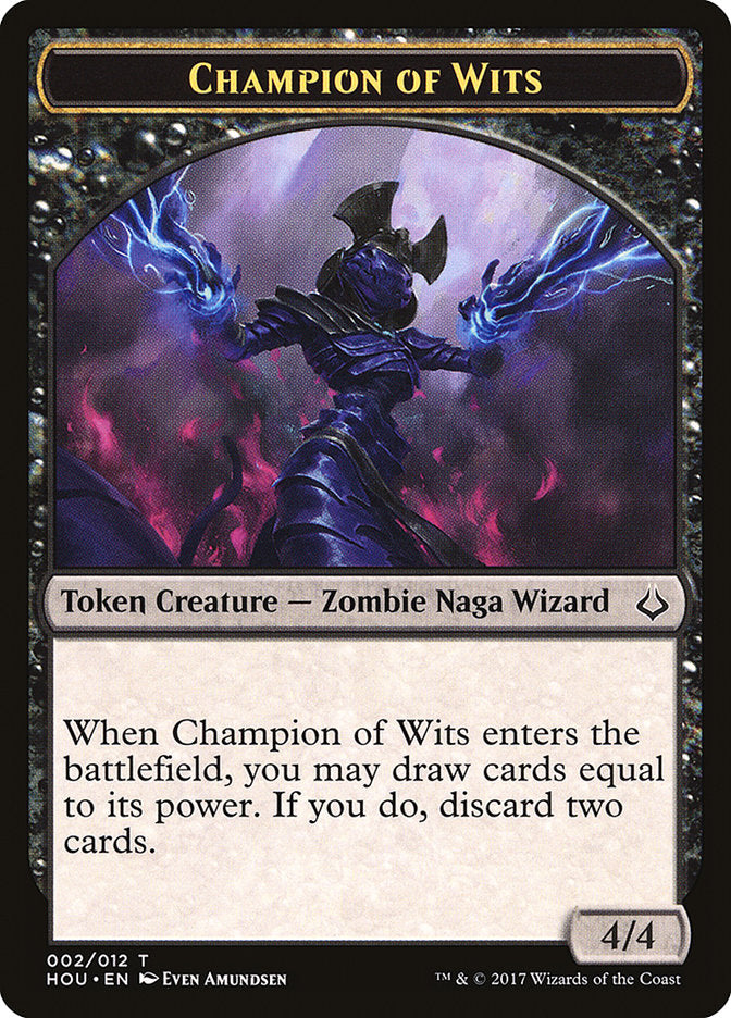 Champion of Wits Token [Hour of Devastation Tokens] | L.A. Mood Comics and Games