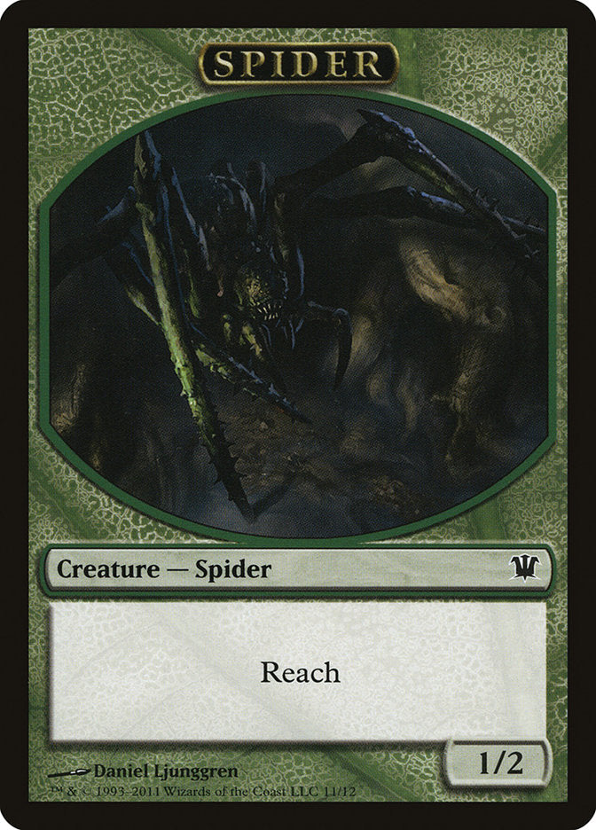 Spider Token [Innistrad Tokens] | L.A. Mood Comics and Games