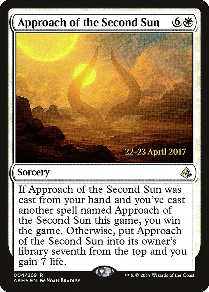 Approach of the Second Sun [Amonkhet Prerelease Promos] | L.A. Mood Comics and Games