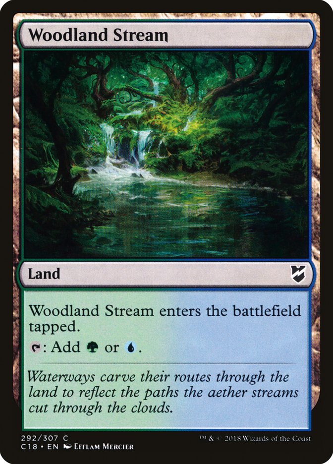 Woodland Stream [Commander 2018] | L.A. Mood Comics and Games