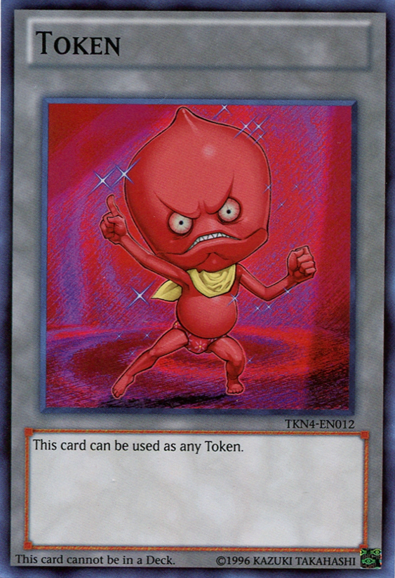 Ojama Token (Red) [TKN4-EN012] Super Rare | L.A. Mood Comics and Games