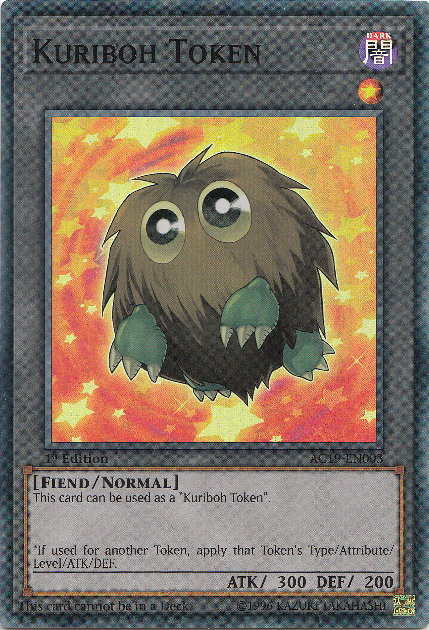 Kuriboh Token [AC19-EN003] Super Rare | L.A. Mood Comics and Games