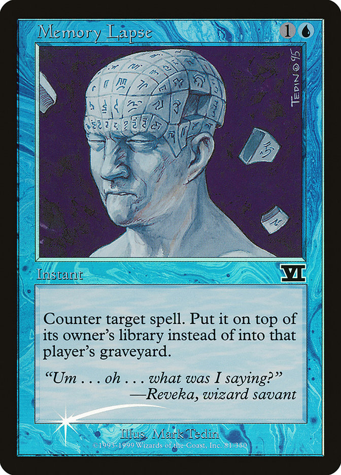 Memory Lapse [Judge Gift Cards 1999] | L.A. Mood Comics and Games
