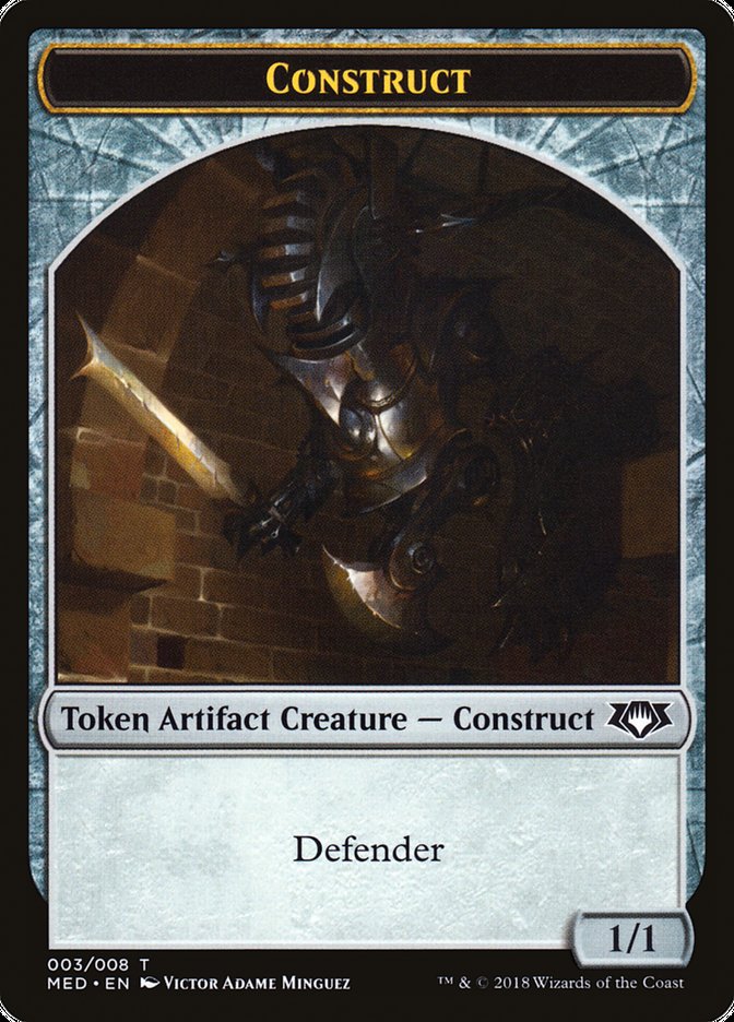 Construct Token (3) [Mythic Edition Tokens] | L.A. Mood Comics and Games