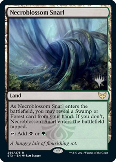 Necroblossom Snarl (Promo Pack) [Strixhaven: School of Mages Promos] | L.A. Mood Comics and Games