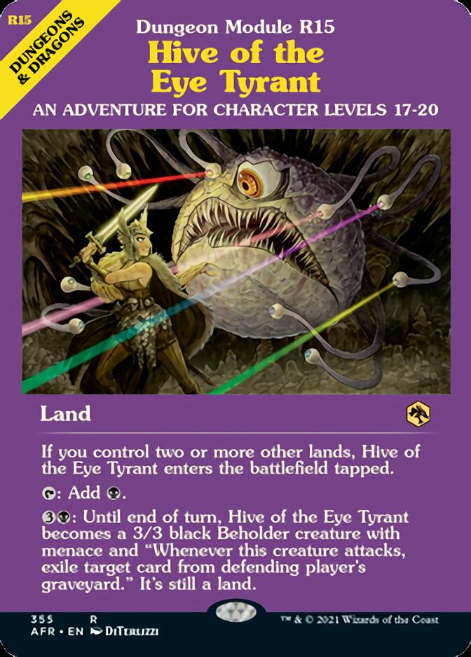 Hive of the Eye Tyrant (Dungeon Module) [Dungeons & Dragons: Adventures in the Forgotten Realms] | L.A. Mood Comics and Games