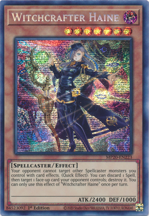 Witchcrafter Haine [MP20-EN223] Prismatic Secret Rare | L.A. Mood Comics and Games