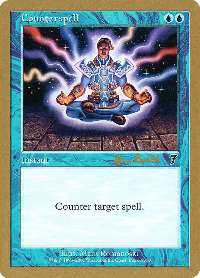 Counterspell (Alex Borteh) (7ED) [World Championship Decks 2001] | L.A. Mood Comics and Games