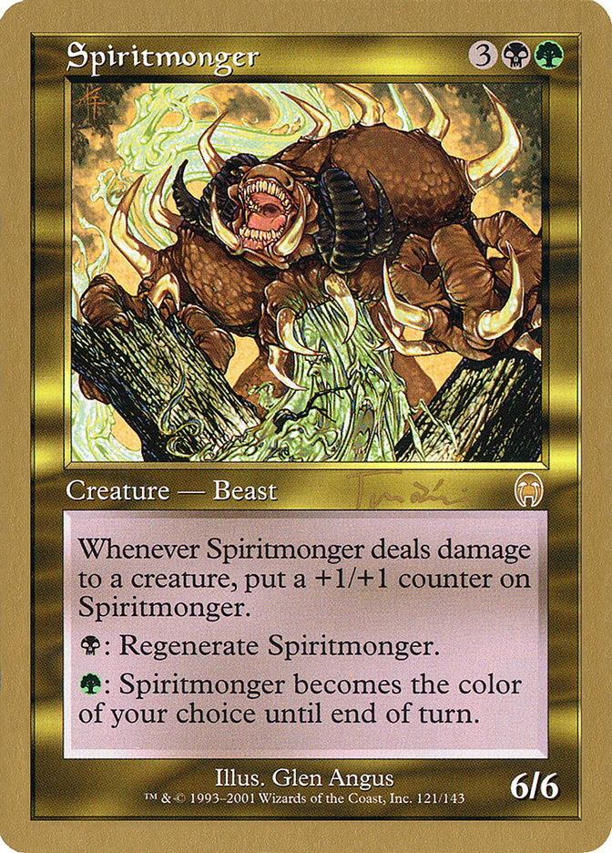 Spiritmonger (Jan Tomcani) [World Championship Decks 2001] | L.A. Mood Comics and Games